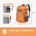 Maelstrom 35 Can Leakproof Insulated Cooler Backpack - Orange | Lightweight Soft Cooler Bag for Camping, Beach, Hiking - Travel and Lunch Cooler - Buy Online on GoSupps.com