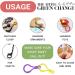200 PCS Multicolor Plastic Lobster Clasp Keychain Clips for Kids | Backpack and Craft Keychain Hooks - Buy Online on GoSupps.com