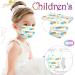 10PC Colorful Patterns Design Disposable_Face_Mask 3-Ply Breathable Comfortable for Girls Boys Kids Use - Buy Online on GoSupps.com