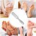 Pumice Stone Foot File Dead Skin Remover 2-in-1 Foot Rasp Multi-Purpose Pedicure Tools Foot Scrubber for Dead Skin - Reduces Calluses Corns Transparent - Buy Online on GoSupps.com
