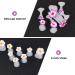 Beaupretty Silicone Flower Toe Separators - 2 Boxes Individual Toe Spacers for Pedicure - Nail Stretchers for Home and Salon Use (Mixed Color) - Buy Online on GoSupps.com