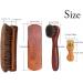KY-Tech Premium Horsehair Shoe Brush Set - 4 Pieces for High Shine Polishing and Buffing Leather Shoes, Bags, Sofas, Boots, Car Seats, Interiors, and Furniture - Buy Online on GoSupps.com