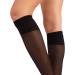 Calcitaly Medium Compression Knee Support Stockings - 3 Pairs | 8 mmHg | Black & Skin Color | Italian Quality | Sizes 35-38 39-42 | 40 Denier - Buy Online on GoSupps.com