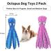 CPYOSN No Stuffing Crinkle Plush Dog Toy | Durable Interactive Toy for Small & Medium Dogs | Purple & Blue - Buy Online on GoSupps.com