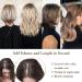 Adjustable Ash Blonde Synthetic Hair Extensions - 12 Curly Clip-In Piece for Women - Buy Online on GoSupps.com