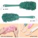 Pack of 3 Shower Sponges with Handles - Dual-Sided Bath Scrubbers & Back Brushes for Men and Women | Perfect Bathroom Accessories - Buy Online on GoSupps.com