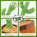 MAIGO Dancing Cactus Toy - Interactive Talking, Singing, Dancing Baby Cactus Toy with 120 Songs and Repeat-What-You-Say Feature - Buy Online on GoSupps.com