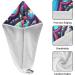 Bright Pattern Joystick Hair Towel 2 Pack - Super Absorbent Quick Dry Turbans for Women & Girls - Buy Online on GoSupps.com