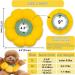 KIKNIN Cat Cone Collar Soft Protective Collar for Cat After Surgery Adjustable Cat Recovery Collar Comfortable and Lightweight Elizabethan Collar for Cat Kitten Yellow Small - Buy Online on GoSupps.com