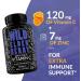 Wild Foods Sambucus Elderberry with Zinc and Vitamin C - Immune Support Supplement - 60 Capsules - Buy Online on GoSupps.com