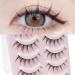 5 Pairs Curled False Eyelashes - Easy to Apply Non-Irritating Cluster Extension Lashes - Buy Online on GoSupps.com