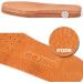 Magic Absorbent Pigskin Leather Insoles - Odor-Fighting Inserts for Women & Men - Cinnamon Flats for Sweaty Feet (2 Pack) - Buy Online on GoSupps.com