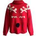 Shop Festive Christmas Sweaters for Men & Women - Reindeer Pattern Hoodies Knit & Long Sleeve - Winter Styles in Green & Red #11 XL - Buy Online on GoSupps.com