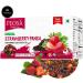 Peosa Delight Tea - Strawberry Panga Loose Leaf Black Tea Natural & Exotic Fruits Strawberry - Cranberry - Rose - Hibiscus Hot & Iced Tea Natural Flavors 1.76 oz Box 20 Tea bags. - Buy Online on GoSupps.com