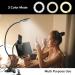 LS Photography Clip-on Selfie Ring Light Stand with Phone Holder - Flexible Arms for Video Photography and Desk Lamp - LGG775 (1-Pack) - Buy Online on GoSupps.com