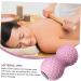 Fomiyes Peanut Massage Ball - Double Lacrosse Trigger Point Therapy & Mobility Tools for Shoulders - EPP Pink Massager - Buy Online on GoSupps.com