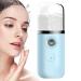 Nano Mister for Lash Extensions - Hydrating Handy Handheld Nano Facial Mist Sprayer Face Facial Sprayer for Skin Care Refreshing Revitalizing & Soothing - Face Steamer for Daily Use Blue
