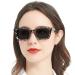 MARE AZZURO Reader Sunglasses Women UV Sun Reading Glasses 0.5 0.75 1.0 1.25 1.5 1.75 2.0 2.25 2.5 2.75 3.0 3.25 3.5 3.75 4.0 A-brown(bifocal Sunglasses) 2.5 x