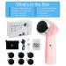 Electric Callus Remover - Lermende Foot File USB Rechargeable Pedicure Tool | 6 Grinding Heads | Professional Foot Care Sander for Cracked Heels & Hard Skin - Pink - Buy Online on GoSupps.com
