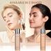 LOKFAR Silky Mist AirBrush Foundation Set with Brush | Full Coverage Smooth Radiant Finish | Breathable Lightweight Formula | 01 Ivory - Buy Online on GoSupps.com