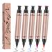 EONFAVE 2in1 Multicolor Matte Liquid Eyeliner Stamp 5 Colors Double Sided Waterproof and Durable Colorful Eyeliner