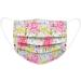 10pcs Adult Disposable Masks - Breathable 3-Layer Floral Motif Protection | Non-Woven Mouth-Nose Cover for Women | International Shipping Available - Buy Online on GoSupps.com
