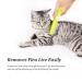 Zenvaly Flea Comb & Tear Stain Remover for Cats & Dogs | Lice & Dirt Comb | Green Pet Grooming Tool - Buy Online on GoSupps.com