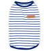Shop Zweitea Summer Dog Shirts for Small Dogs | Breathable Striped Cotton T-Shirts for Puppies & Chihuahuas - Buy Online on GoSupps.com
