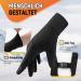 Alaplus Warm Gloves for Men & Women | Soft Fleece Breathable Windproof Touchscreen Cycling & Running Sports Gloves - Buy Online on GoSupps.com