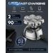 Rantizon Electric Head Shaver for Men - 8D Upgraded 6-in-1 Bald Head Shaver - Waterproof Wet/Dry Razor for Beard Grooming - Cordless Rechargeable - Buy Online on GoSupps.com