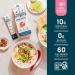 Bare Bones Bone Broth Instant Variety Pack - 16 Servings of Keto & Paleo Friendly 10g Protein Sticks: Ramen, Mushroom, Lemon Ginger, Thai Coconut - Buy Online on GoSupps.com