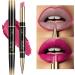 Waterproof Long-Lasting Matte Lip Liner Pencil - Moisturizing Lipstick Cosmetic (#03) - Buy Online on GoSupps.com
