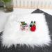 Miaija Nail Art Plush Pads Photography Props Background Nail Mat Nail Display Background Decorative for Nail Jewlery Salon Accessory (White) - Buy Online on GoSupps.com