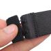 Leeven 5Pcs Adjustable Elastic Bands for Sewing Black Wig Straps - 30mm Width with Hooks for Bra/Wigs Lace Closure - Pack of 5 Black Bands - Buy Online on GoSupps.com