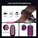 Hair Straightener Brush for Women - Anti-Scald Auto Temperature Lock & Auto-Off | MCH Ceramic Heating - International Shipping Available - Buy Online on GoSupps.com