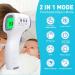 Non-Contact Digital Infrared Forehead Thermometer for Adults and Children - Instant Accurate Reading with Fever Alarm - Purple - Buy Online on GoSupps.com