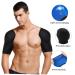 Buy Sports Shoulder Pads - Shoulder Workout Support Brace & Sleeve for Women - Rotator Cuff Stability Belt - XL Black - Buy Online on GoSupps.com