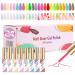 Painted Gel Nail Polish Set, 24 Colors Line Nail Polish Gel Painting Drawing UV Light LED Soak Off Nail Art Design & Nail Salon DIY Manicure Kit (24 Colors)