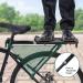 Universal Bike Rear Rack - 165 LB Capacity Aluminum Alloy with Free Bungee Cord & Waterproof Cover - Quick Release Adjustable MTB Bike Basket - Buy Online on GoSupps.com