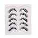 Gmagictobo 3D Faux Mink False Eyelashes - Natural Cat Eye Clear Band Lashes Fluffy & Wispy Volume 5 Pairs Multipack (6-13MM) - Enhance Your Look - Buy Online on GoSupps.com