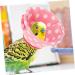 BESPORTBLE 3pcs Parrot Protection Circle Bird Anti-Pecking Cone Parrot Neck Band Xuan Feng Cloth Pink for Birds 17.00X9.00X0.50CMx3pcs Pinkx3pcs - Buy Online on GoSupps.com