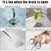 Buy 90cm Sewer Pipe Unblocker - Bathroom & Kitchen Hair Clog Cleaner Tool - Buy Online on GoSupps.com