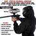 Maddog Tactical Paintball Rip Stop Coverall Jumpsuit - Black (Medium) - Buy Online on GoSupps.com