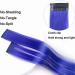 12 Pcs Colored Hair Extensions Colorful Clip in Hair Extensions 22 inch Synthetic Straight Hair Extensions for Kids Girls Women Blue series - Buy Online on GoSupps.com
