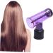 Mikinona Nozzle for Hair Dryer Hair Dryer Nozzle Hair Dryer Connectors Hairdressing Curlers Purple - Buy Online on GoSupps.com