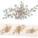 Ipetboom Flower Comb Bridal Hair Clip Bridal Headpiece Bride Hair Clip Birthday Hair Comb Rhinestone Barrettes Banquet Hair Comb Tiara Accessories Manual Bridesmaid Rhinestones - Buy Online on GoSupps.com