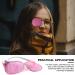 Fools of Eye Glasses - Reusable Eye Flap for Lazy Eye Treatment | Amblyopia Strabismus | 12PCs - Pink Medium for Children & Adults - Buy Online on GoSupps.com