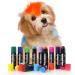 Dog Hair Dye - Styling and Coloring Pencil for Hair Vibrant Washable Markers for Creative Grooming of Cats Livestock and Other Pets
