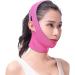 BLUGY Skin Care Roller Post-Surgical Chin Strap - Neck & Chin Compression Wrap for Face Slimming | Hot Pink One Size - Buy Online on GoSupps.com