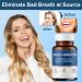 Zero Breath Bad Breath Capsules 7-in-1 Body Deodorizing Supplement with Chlorophyllin Mint Extract Probiotic Blend Oral Freshness in 14 Days - Buy Online on GoSupps.com
